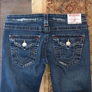 true religion woman’s joey jeans flare boot cut